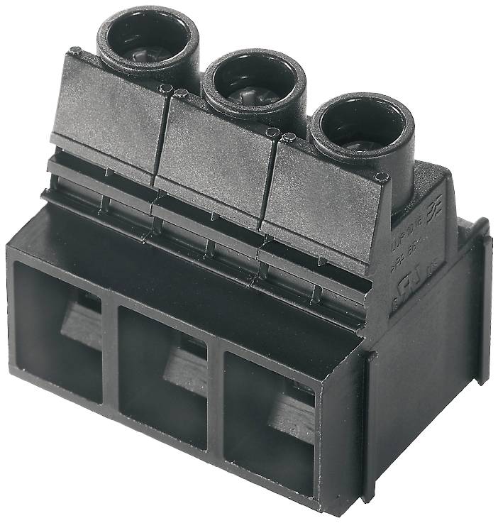 Weidmüller 2014160000 Schraubklemmblock 16mm² Polzahl 7 Schwarz 20St.