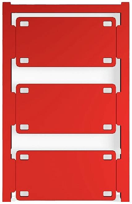 Weidmüller 1369550000 SFX 30/60 MC NE RT Kabelmarkierungssystem Beschriftungsfläche: 30 x 45mm Rot Anzahl Markierer: 30 30St.