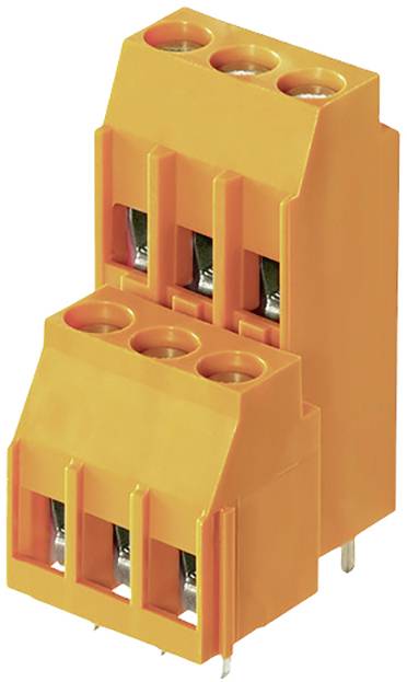 Weidmüller 1469620000 Schraubklemmblock 4 mm² Polzahl 8 Schwarz 50 St.