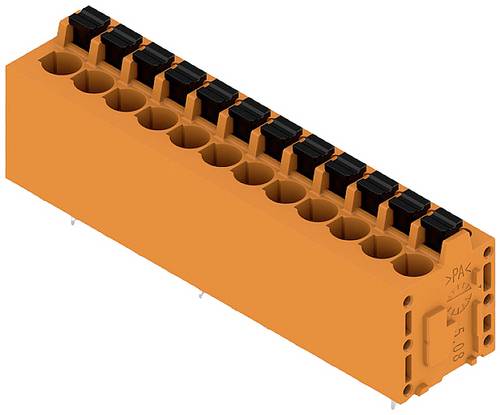 Weidmüller 1331280000 Schraubklemmblock 2.5 mm² Polzahl 12 Orange 20 St.