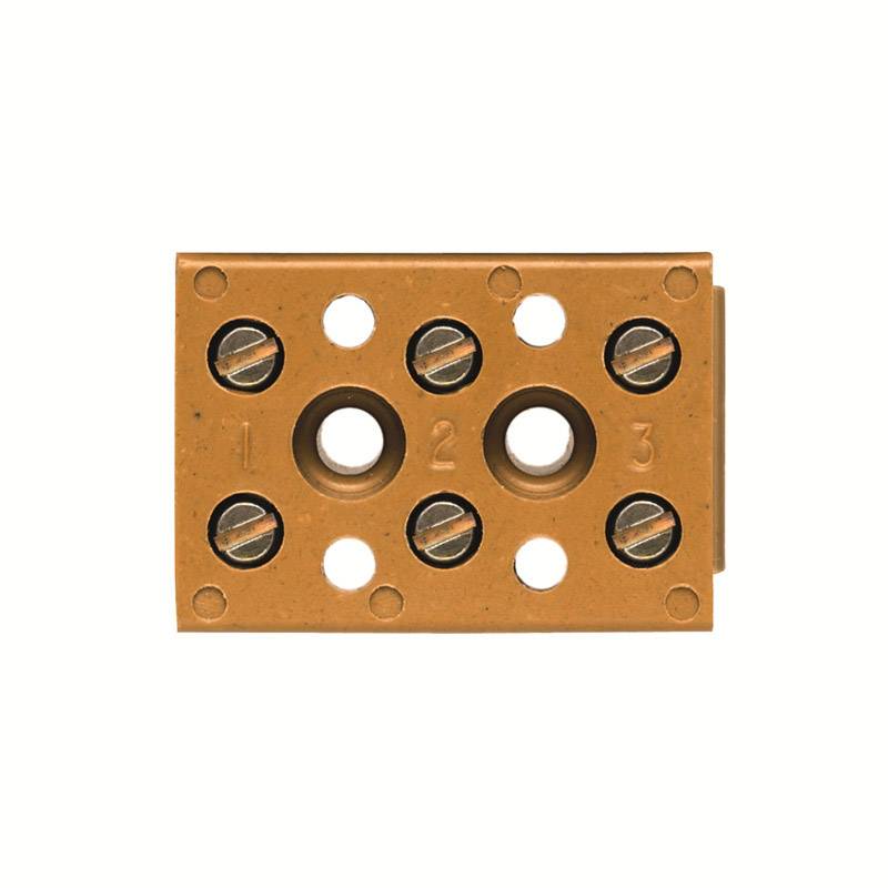 Weidmüller 0624920000 Klemmleiste 22mm Schrauben Olivgrün 100St.