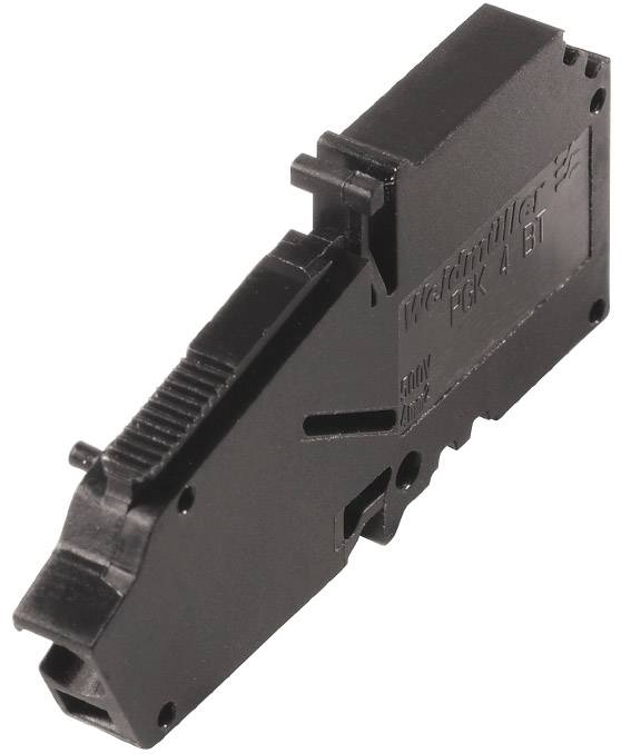 Weidmüller 1288590000 Durchführungsklemme Push-In-Klemme, Steckanschluss Schwarz 100St.