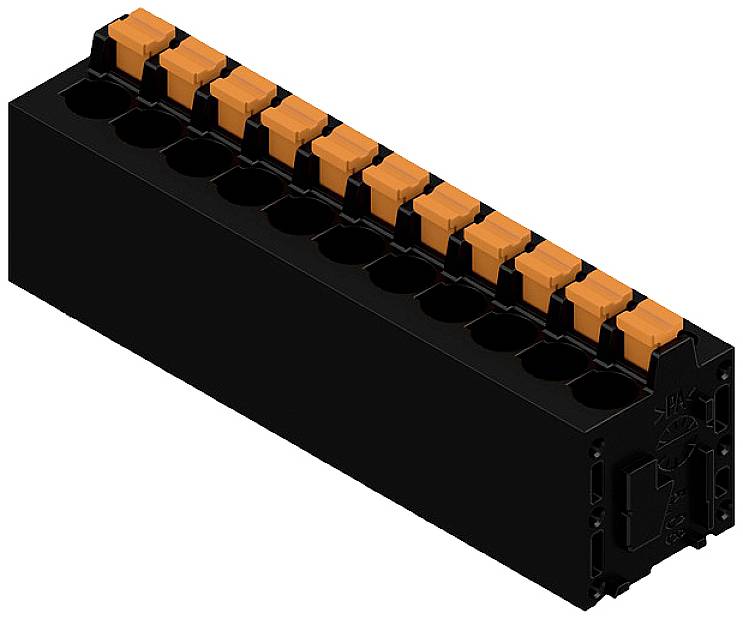 Weidmüller 1426160000 Federkraftklemmblock 2.5mm² Polzahl 11 Schwarz 25St.