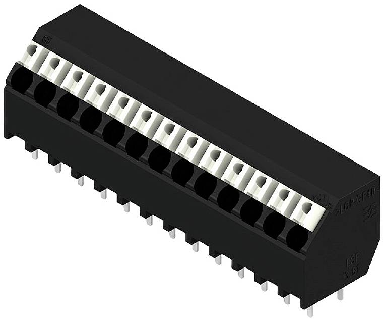 Weidmüller 2087710000 Schraubklemmblock 1.5mm² Polzahl 13 Schwarz 190St.