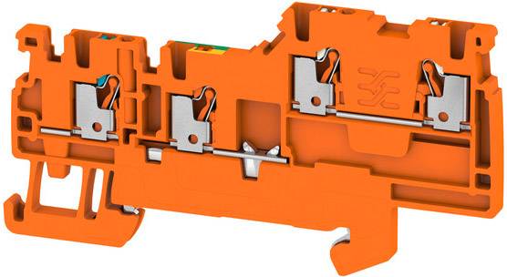 Weidmüller 2579580000 Durchgangsreihenklemme 3.50mm Push-In-Klemme Orange 100St.