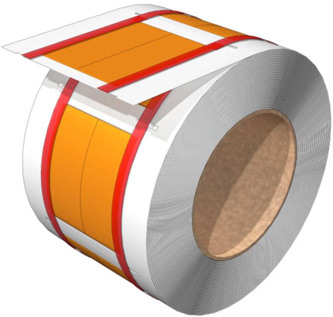 Weidmüller 2621730000 HS-FR 19.1-38.1/25MM Y Kabelmarkierungssystem Beschriftungsfläche: 24.9 x 60.8mm Gelb Anzahl Markierer: 200
