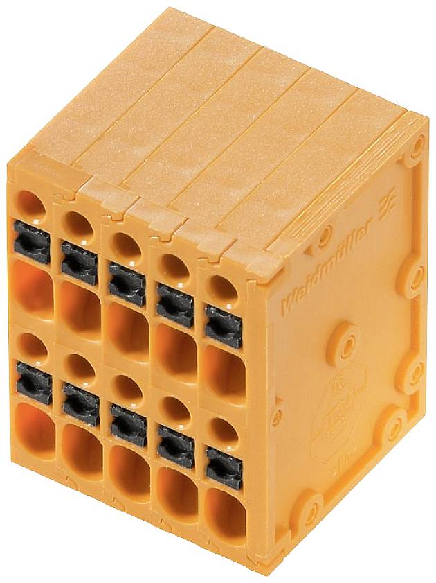 Weidmüller 2001130000 Federkraftklemmblock 1.5mm² Polzahl 42 Orange 20St.