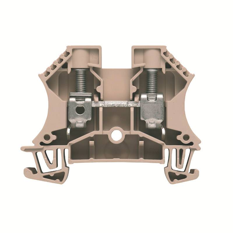 Weidmüller 1393380000 Durchgangsreihenklemme 9.90mm Schrauben Beige 50St.