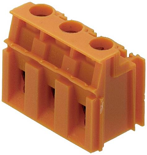 Weidmüller 1594650000 Schraubklemmblock 4 mm² Polzahl 3 Orange 100 St.