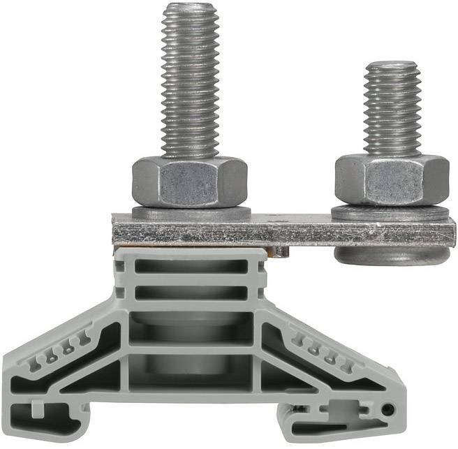 Weidmüller 1861640000 Durchgangsreihenklemme 32mm Bolzenanschluss Dunkelbeige 20St.