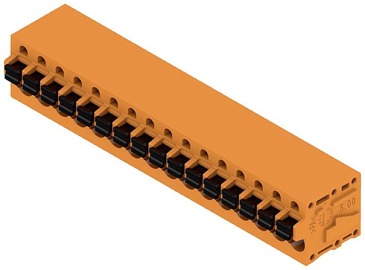 Weidmüller 1331850000 Schraubklemmblock 2.5mm² Polzahl 16 Orange 15St.