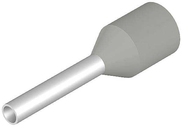 Weidmüller 2091010000 Aderendhülse 0.75mm² Teilisoliert Grau 500St.