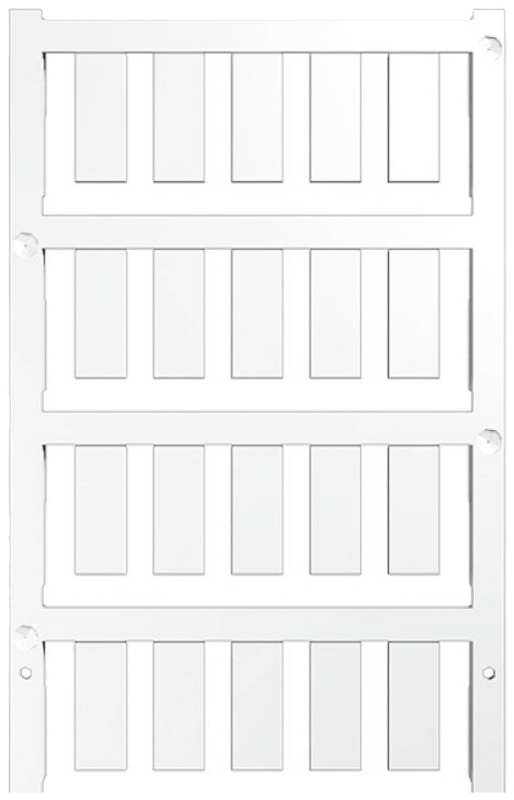 Weidmüller 2558360000 ESG 8/20 K MC NE WS Kabelmarkierungssystem Weiß Anzahl Markierer: 200 200St.