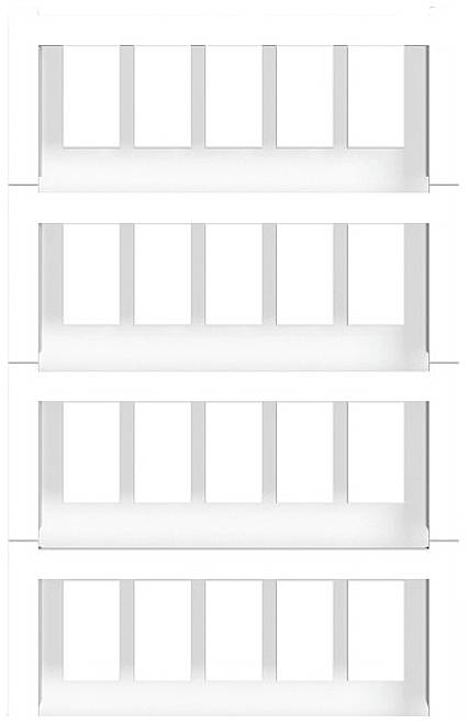 Weidmüller 1208960000 ESG 9/17 K MC NE BL Gerätemarkierung Blau Anzahl Markierer: 200 200St.