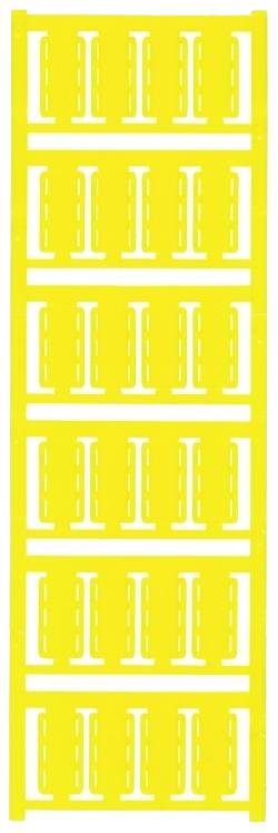 Weidmüller 1323450000 SFX 9/24 S MC NE GE Gerätemarkierung Beschriftungsfläche: 9 x 23.9mm Gelb Anzahl Markierer: 120 120St.