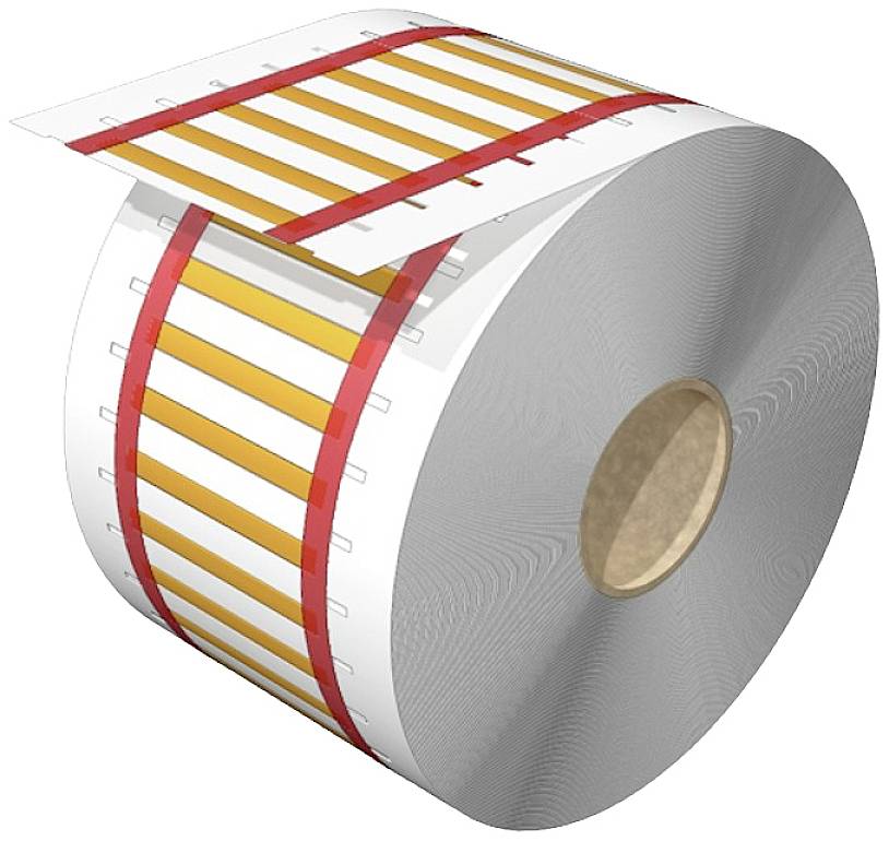 Weidmüller 2437500000 HS 0.8-2.4/50MM Y Kabelmarkierungssystem Gelb Anzahl Markierer: 1000 1000St.