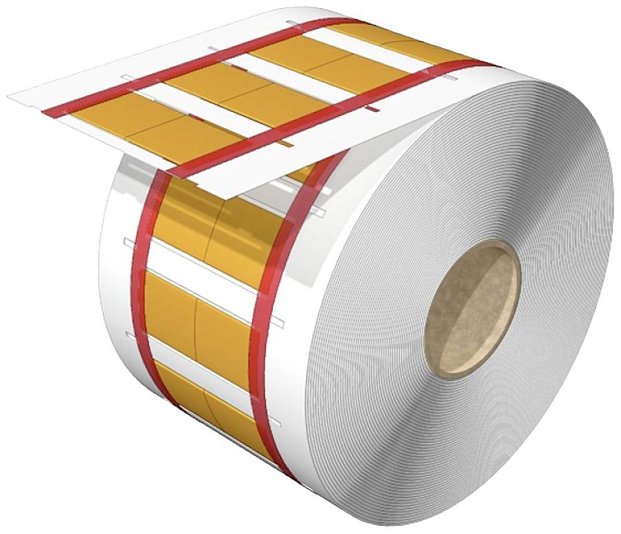 Weidmüller 2438170000 HS-HF 6.4-12.7/50MM Y Gerätemarkierung Gelb Anzahl Markierer: 500 500St.