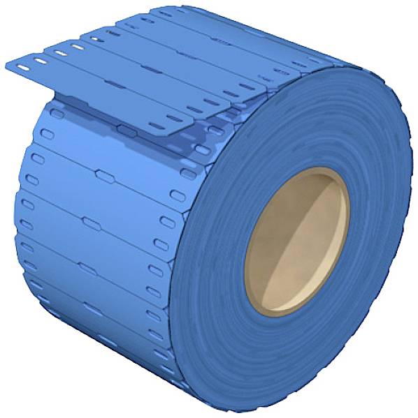 Weidmüller 2621480000 SFX-DT 11/60MM BL Kabelmarkierungssystem Beschriftungsfläche: 44 x 10.5mm Blau Anzahl Markierer: 1000