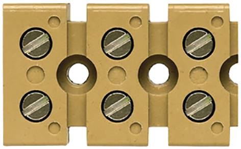 Weidmüller 0620320000 Klemmleiste 23mm Schrauben Olivgrün 50St.