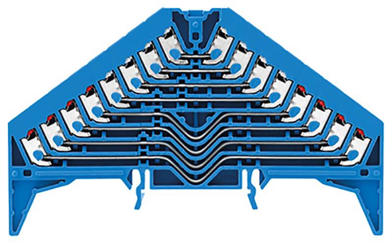 Weidmüller 1173900000 Rangierverteiler 9.20mm Push-In-Klemme Blau 20St.