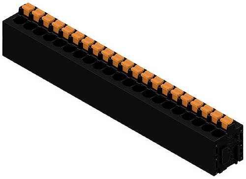 Weidmüller 1425240000 Schraubklemmblock 2.5 mm² Polzahl 21 Schwarz 10 St.