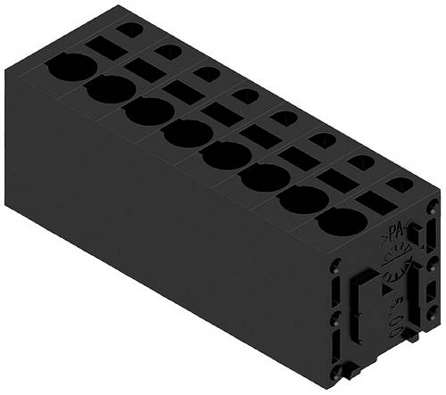 Weidmüller 1425610000 Federkraftklemmblock 2.5 mm² Polzahl 8 Schwarz 35 St.