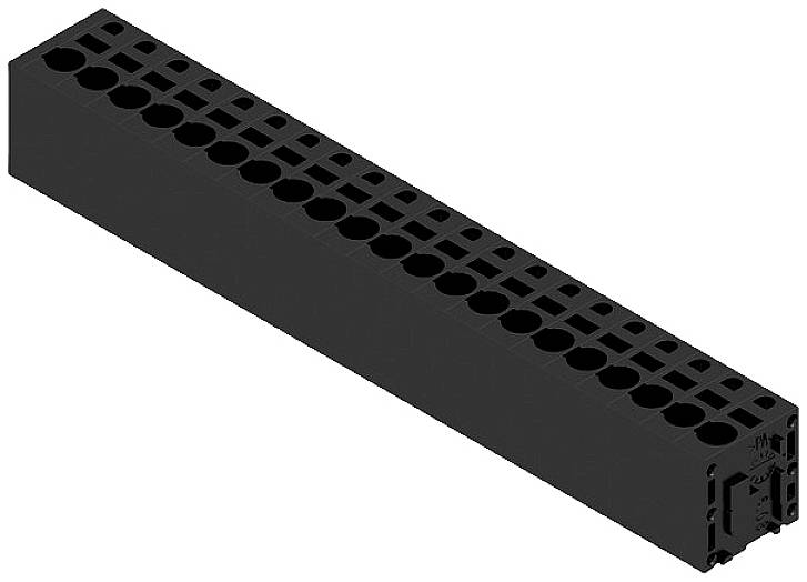 Weidmüller 1426780000 Federkraftklemmblock 2.5mm² Polzahl 21 Schwarz 10St.