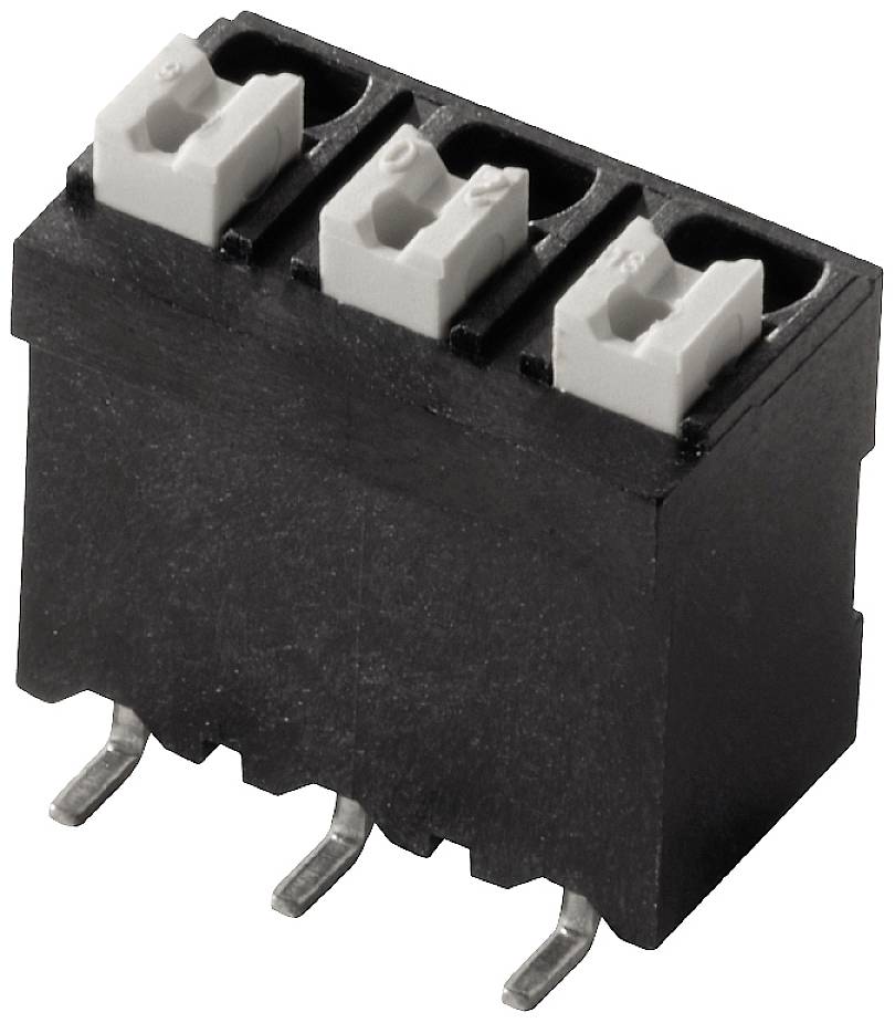 Weidmüller 1473560000 Federkraftklemmblock 1.5mm² Polzahl 2 Schwarz 235St.