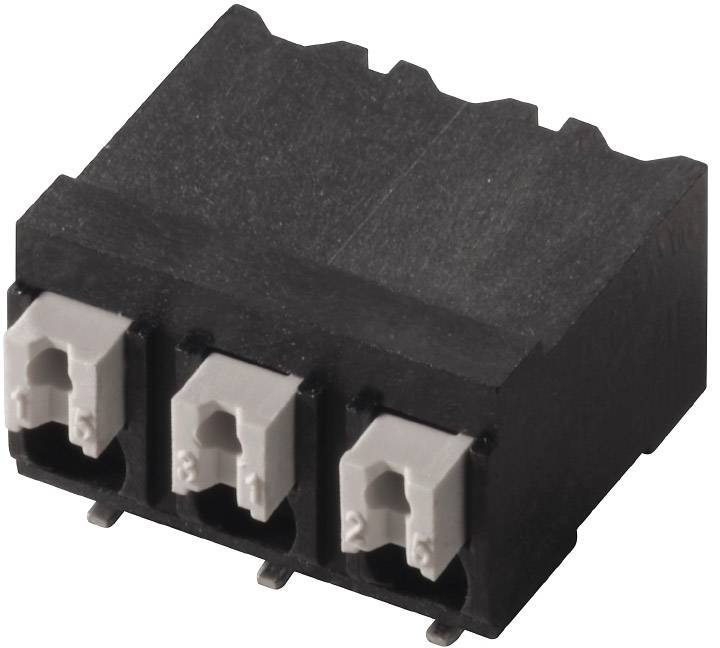 Weidmüller 1473780000 Schraubklemmblock 1.5mm² Polzahl 3 Schwarz 320St.