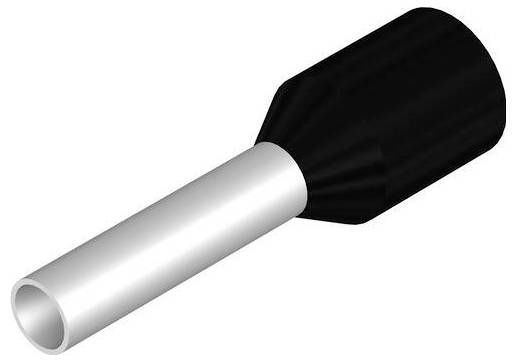 Weidmüller 1476330000 Aderendhülse 1.5 mm² Teilisoliert Schwarz 100 St.