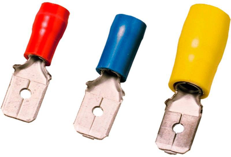 Weidmüller 1491790000 Flachsteckhülse Steckbreite: 2.8 mm Steckdicke: 0.8 mm Rot 100 St.