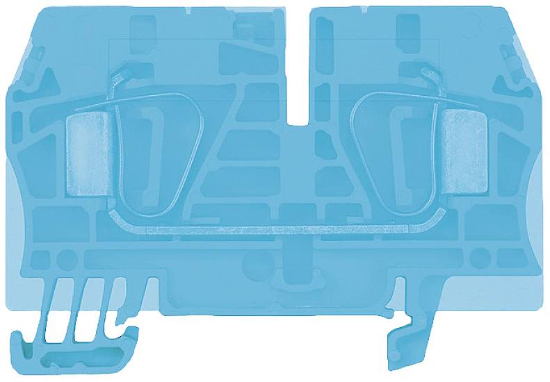 Weidmüller 1530040000 Einspeiseklemme 10mm Zugfeder Blau 20St.