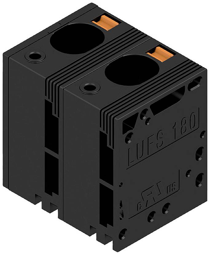 Weidmüller 2491820000 Schraubklemmblock 16mm² Polzahl 2 Schwarz 40St.