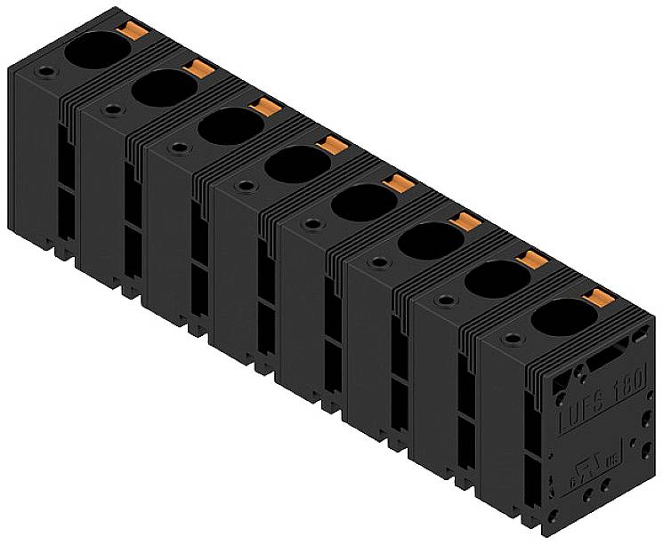 Weidmüller 2492270000 Schraubklemmblock 16mm² Polzahl 8 Schwarz 10St.
