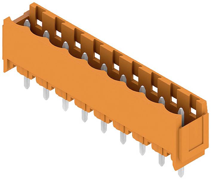Weidmüller 2496240000 Leiterplattensteckverbinder Gesamtpolzahl 9 Anzahl Reihen 1 50St.