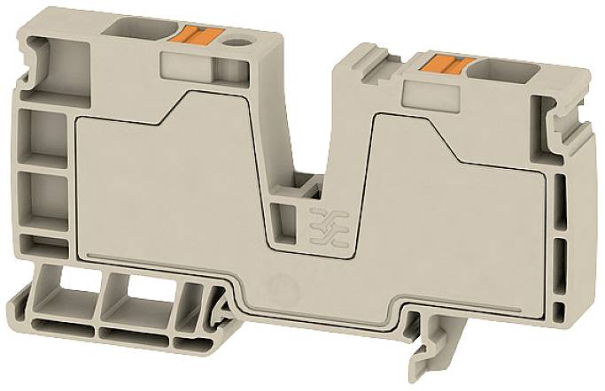 Weidmüller 2502280000 Durchgangsreihenklemme 12mm Push-In-Klemme Beige 20St.