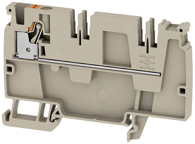 Weidmüller 2581700000 Verteiler-Reihenklemme 6.10mm Push-In-Klemme Beige 50St.