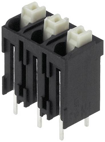 Weidmüller 2599750000 Schraubklemmblock 1.5 mm² Polzahl 3 Schwarz 532 St.