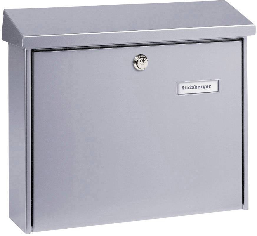 Burg Wächter AMSTERDAM.867 SI Briefkasten Stahlblech Silber