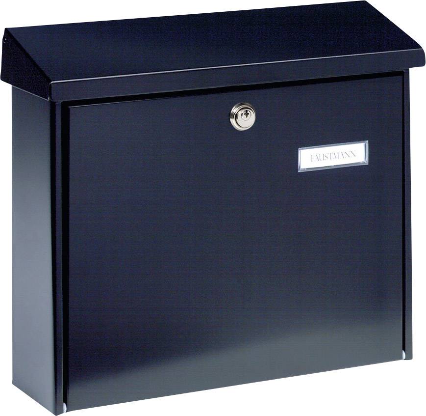 Burg Wächter AMSTERDAM.867 S Briefkasten Stahlblech Schwarz