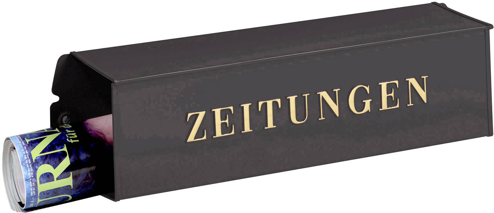 Burg Wächter 808 E Zeitungsrolle Stahlblech Eisen dunkel (matt)