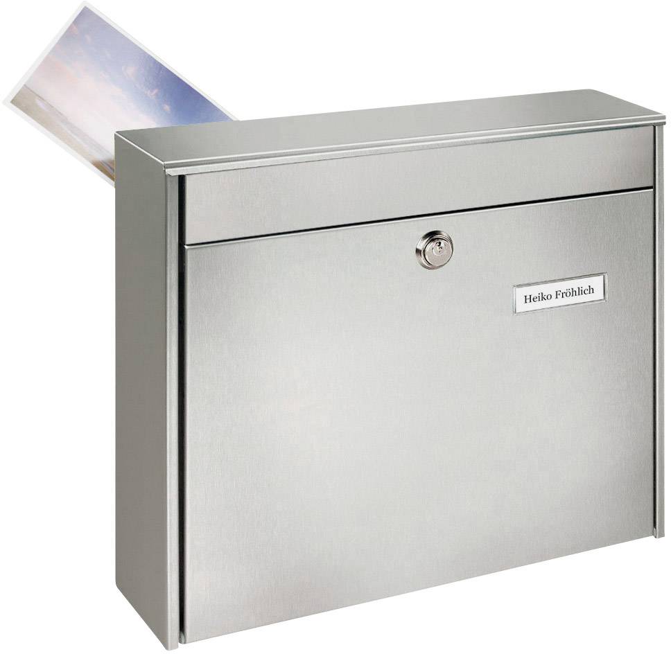 Burg Wächter BORKUM 3878 NI Briefkasten Edelstahl