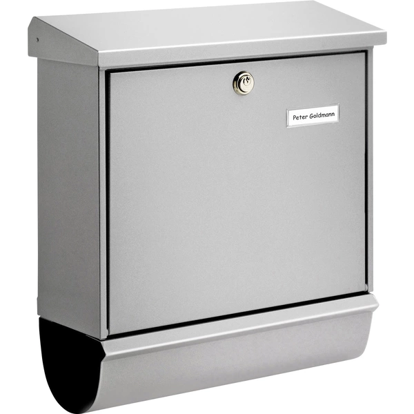 Burg Wächter COMFORT-Set 91300 SI Briefkasten Stahlblech Silber Burg Wächter COMFORT-Set 91300 SI Briefkasten Stahlblech Silber
