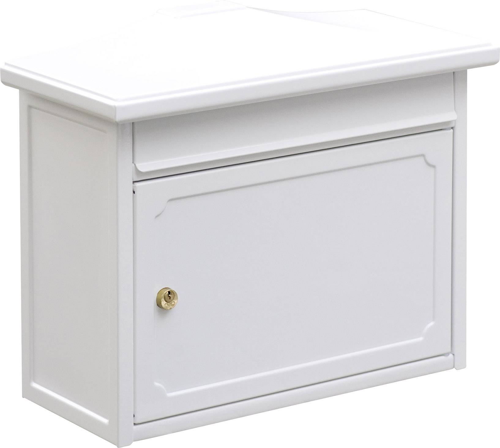 Burg Wächter KOPENHAGEN 882W Briefkasten Stahlblech Weiß