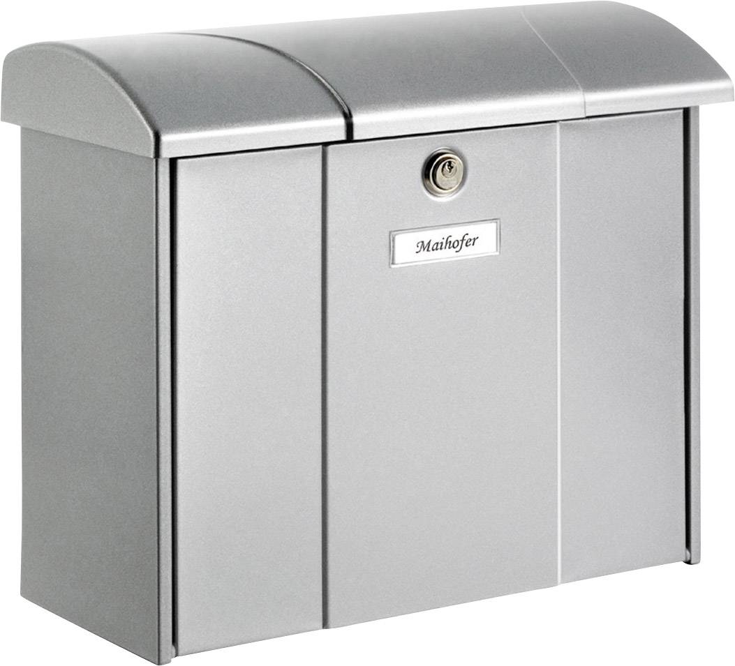 Burg Wächter OLYMP 916 SI Briefkasten Stahlblech Silber