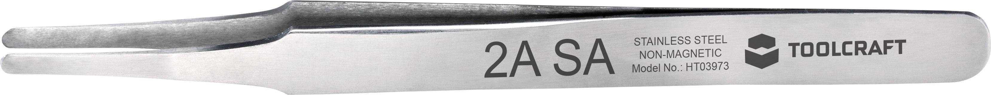 TOOLCRAFT TO-5861040 Präzisionspinzette 1 Stück 2a SA 120mm