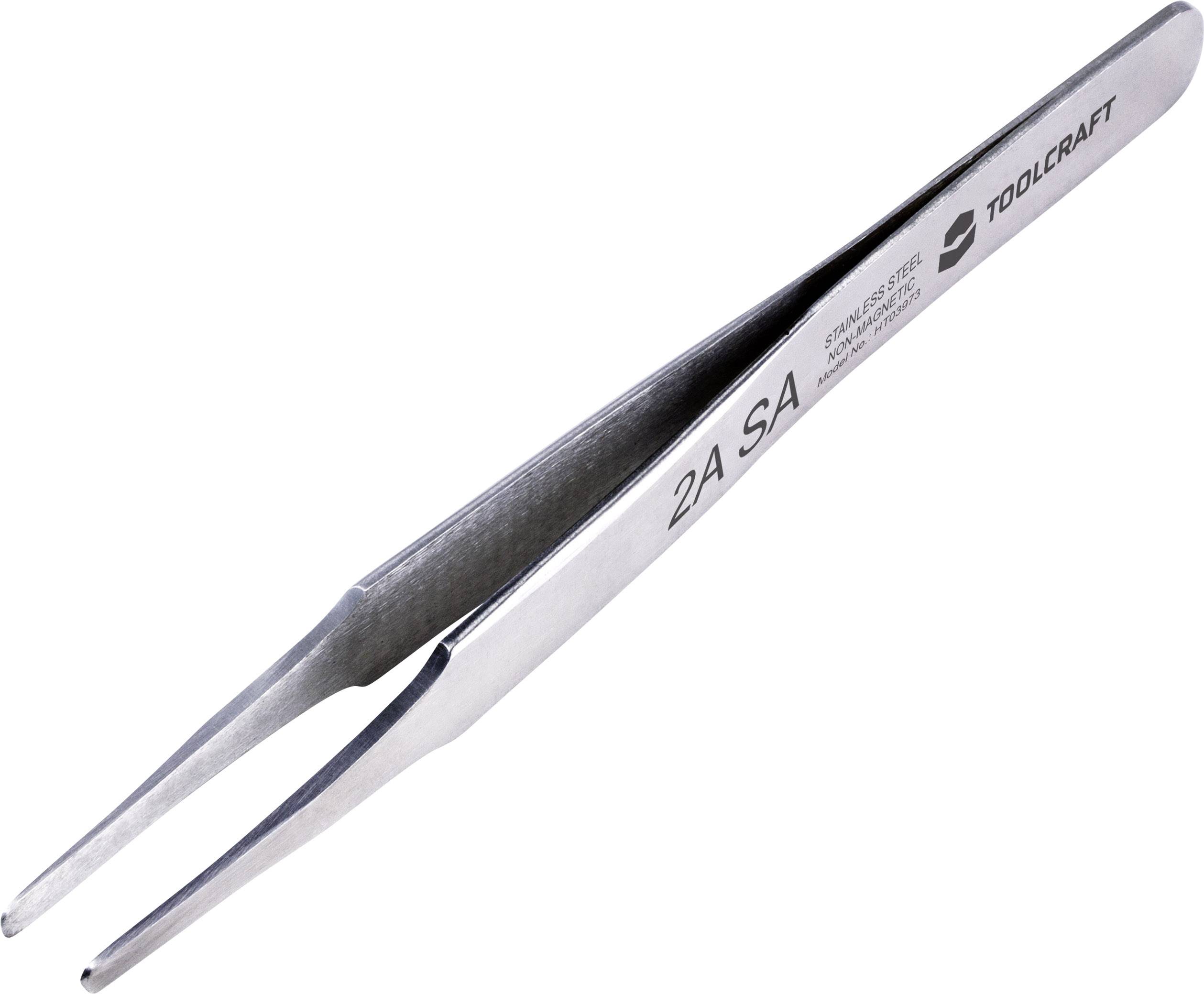 TOOLCRAFT TO-5861040 Präzisionspinzette 1 Stück 2a SA 120mm