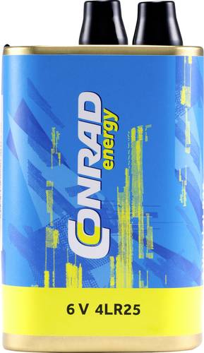 4LR25X Spezial-Batterie 4LR25 Federkontakt Alkali-Mangan 6V 16000 mAh 1St.