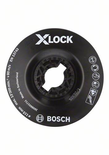 Bosch Accessories X-LOCK StüTzteller, Weich, 115 Mm 2608601711-image