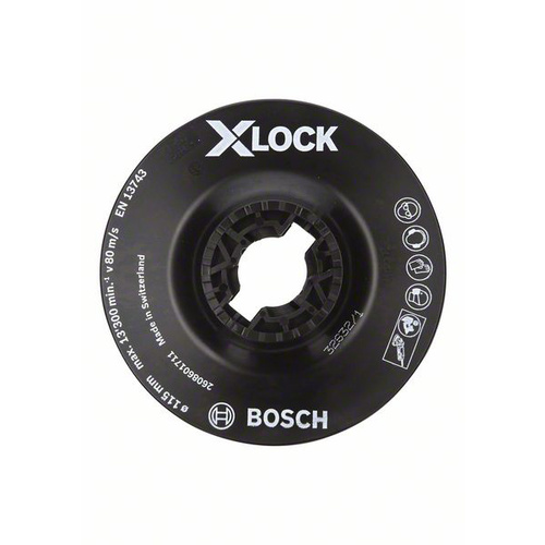Bosch Accessories X-LOCK Stützteller, weich, 115mm 2608601711